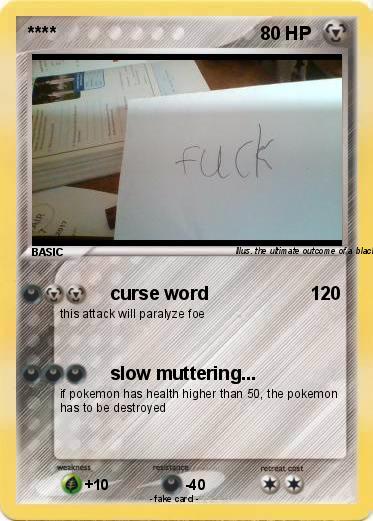 Pokemon ****