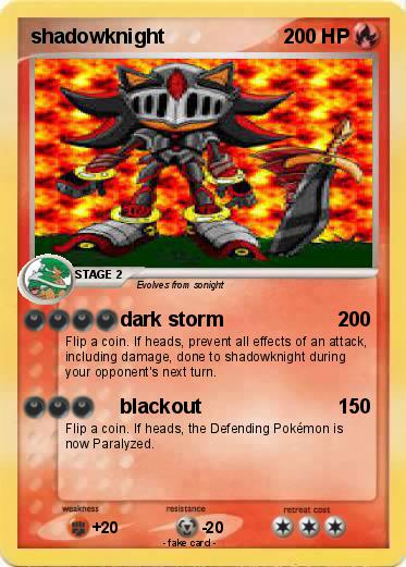 Pokemon shadowknight