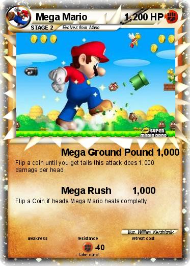 Pokemon Mega Mario              1,