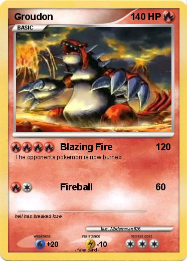 Pokemon Groudon