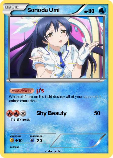 Pokemon Sonoda Umi