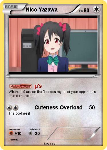 Pokemon Nico Yazawa