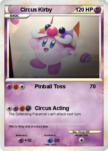 Pokemon Circus Kirby