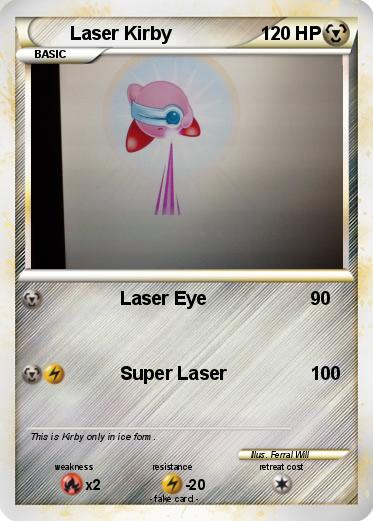 Pokemon Laser Kirby