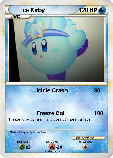 Pokemon Ice Kirby