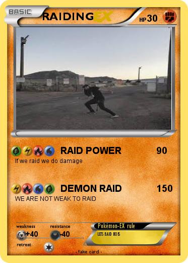 Pokemon RAIDING