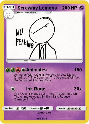 Pokemon Screwmy Lemons