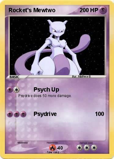 Pokemon Rocket's Mewtwo