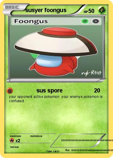 Pokemon susyer foongus