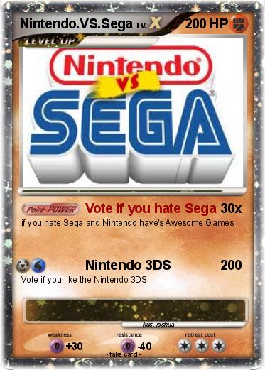 Pokemon Nintendo.VS.Sega