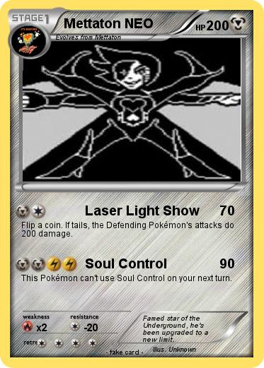 Pokemon Mettaton NEO