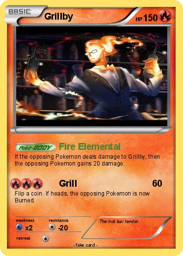 Pokemon Grillby