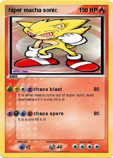 Pokemon hiper macha sonic