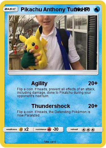 Pokemon Pikachu Anthony Turns 10