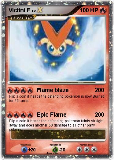 Pokemon Victini F
