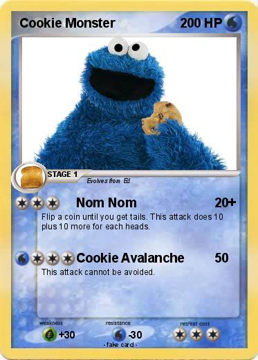 Pokemon Cookie Monster