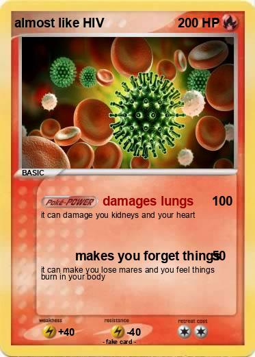 Pokemon almost like HIV