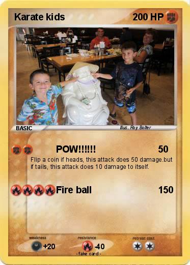 Pokemon Karate kids