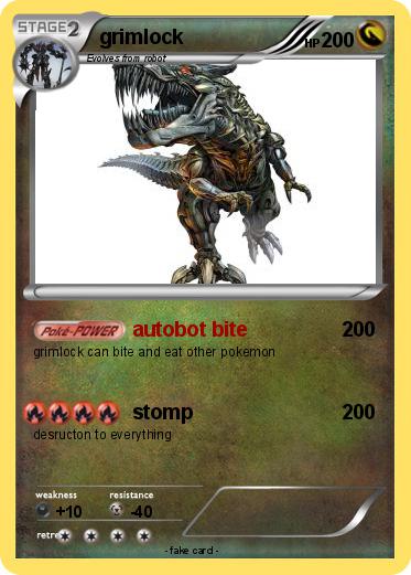 Pokemon grimlock