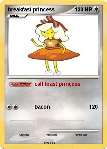 Pokemon breakfast princess