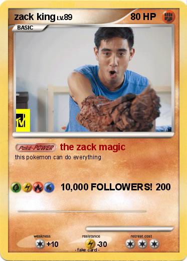 Pokemon zack king