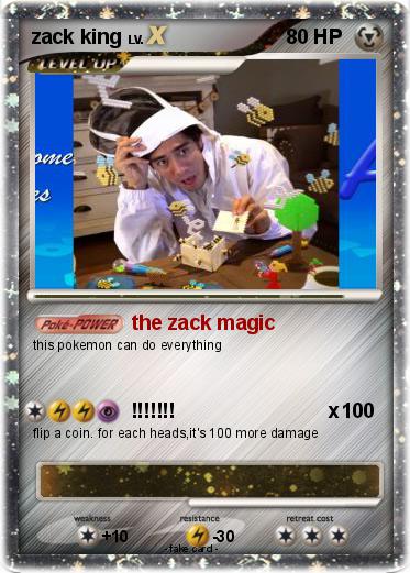 Pokemon zack king