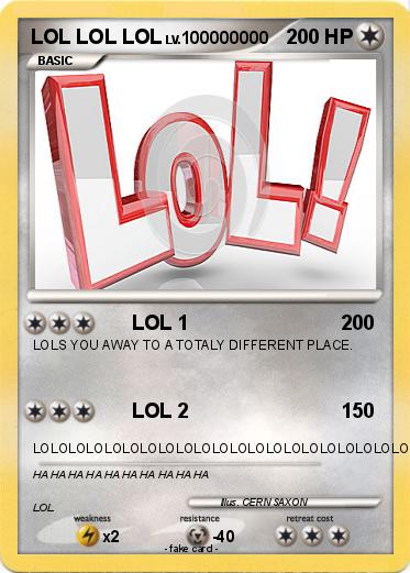 Pokemon LOL LOL LOL