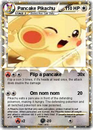 Pokemon Pancake Pikachu