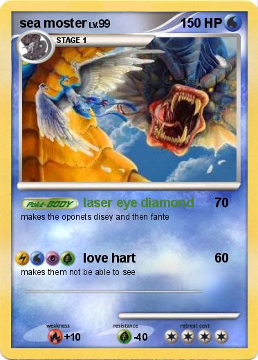 Pokemon sea moster