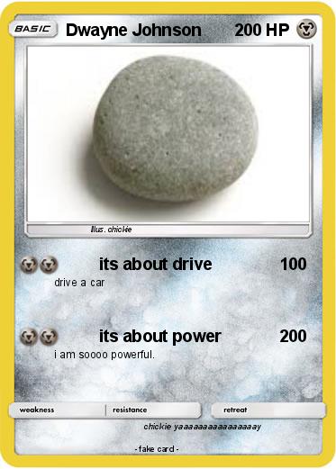 Pokemon Dwayne Johnson
