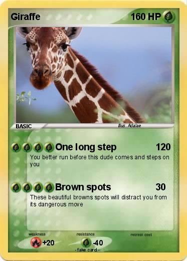 Pokemon Giraffe