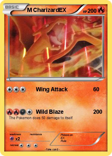 Pokemon M CharizardEX