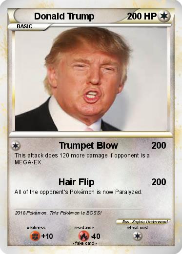 Pokemon Donald Trump