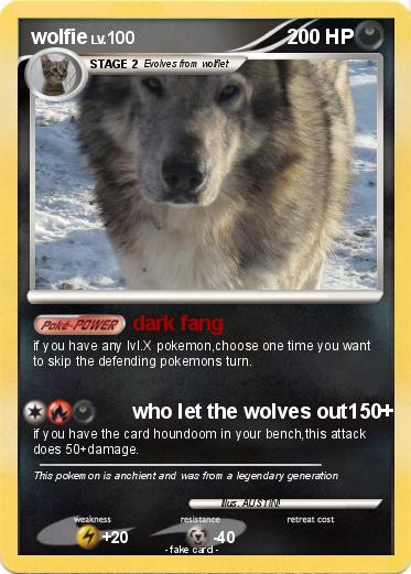 Pokemon wolfie