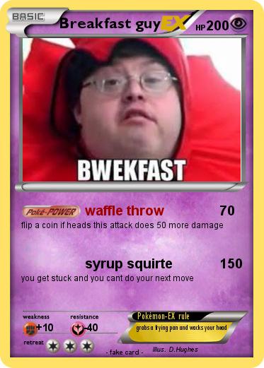 Pokemon Breakfast guy