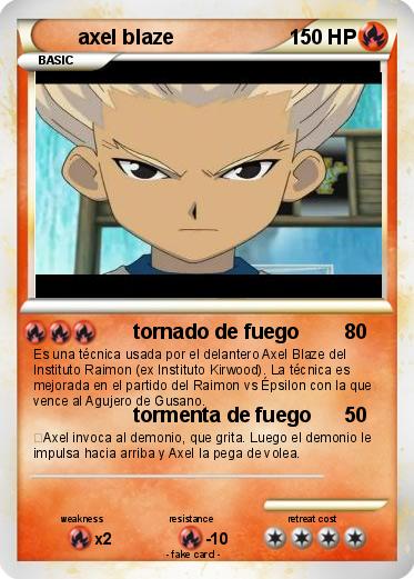 Pokemon axel blaze