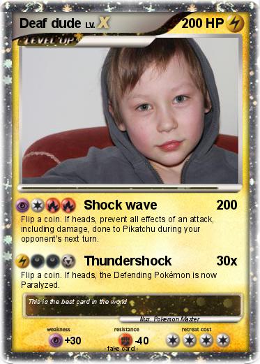 Pokemon Deaf dude