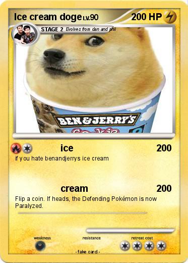 Pokemon lce cream doge