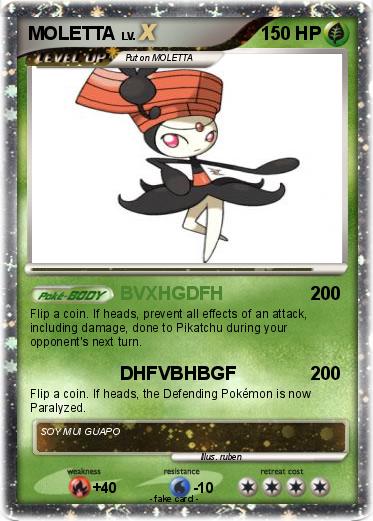 Pokemon MOLETTA