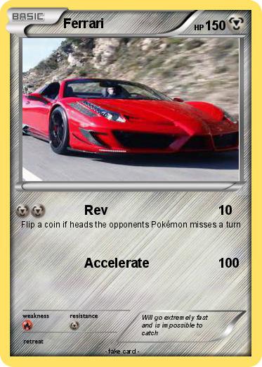 Pokemon Ferrari