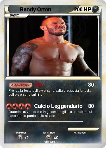 Pokemon Randy Orton