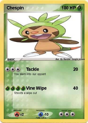 Pokemon Chespin