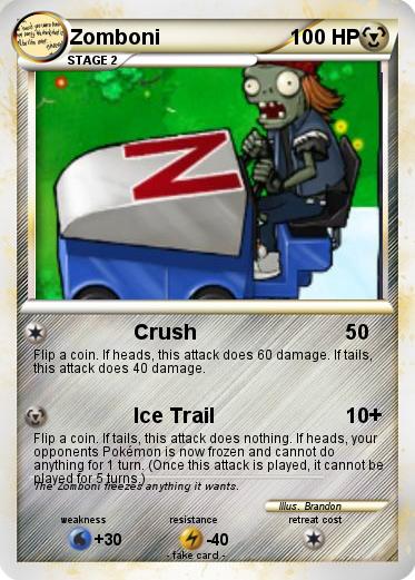 Pokemon Zomboni