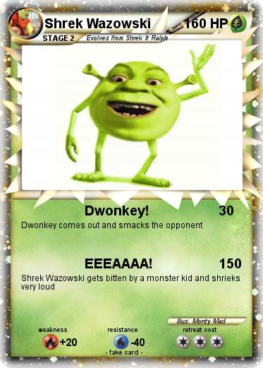 Pokemon Shrek Wazowski