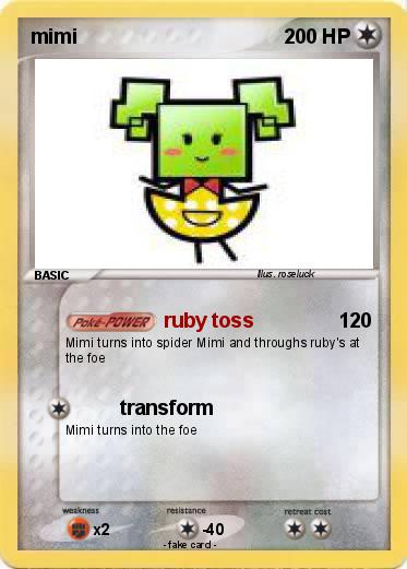 Pokemon mimi
