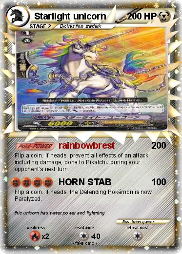 Pokemon Starlight unicorn