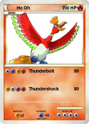 Pokemon Ho Oh