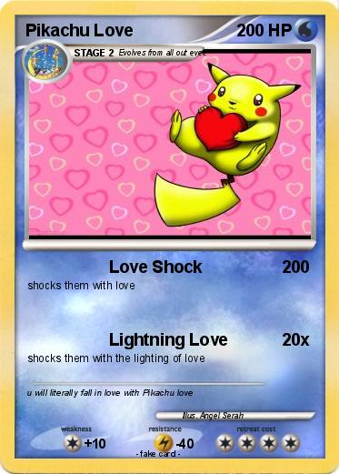 Pokemon Pikachu Love
