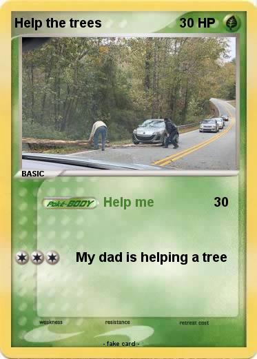Pokemon Help the trees