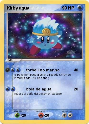 Pokemon Kirby agua